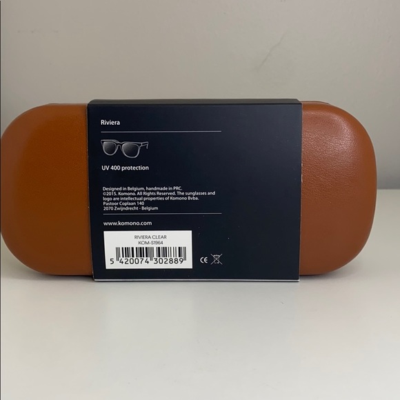 Komono sunglasses NEW Clear oversized Riviera - Picture 7 of 14